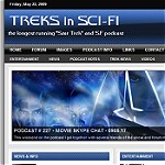 “Treks in Sci-Fi” Podcast Website